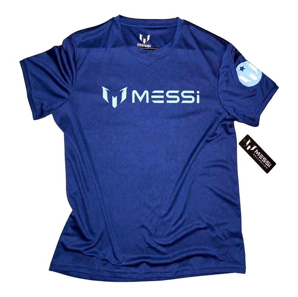 Messi Collection Men's Blue Jersey T-Shirt Messi #10. Size M